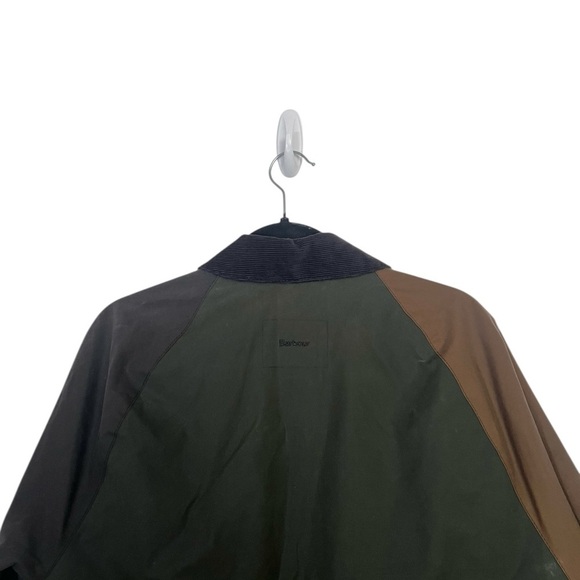 Barbour by Alexa Chung Colorblock Patch Waxed Jacket US 4 - Picture 7 of 16